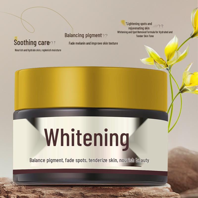Bai Shu Whitening and Spot Removal Cream: Hydrating, Nourishing, Non-Greasy, Refreshing, Tender Skin Care.