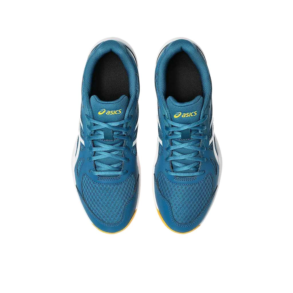 Asics Upcourt 6 Mesh Round Toe Lace-Up Comfortable Low-Top Volleyball Shoes Men Sneakers 1071A104-405