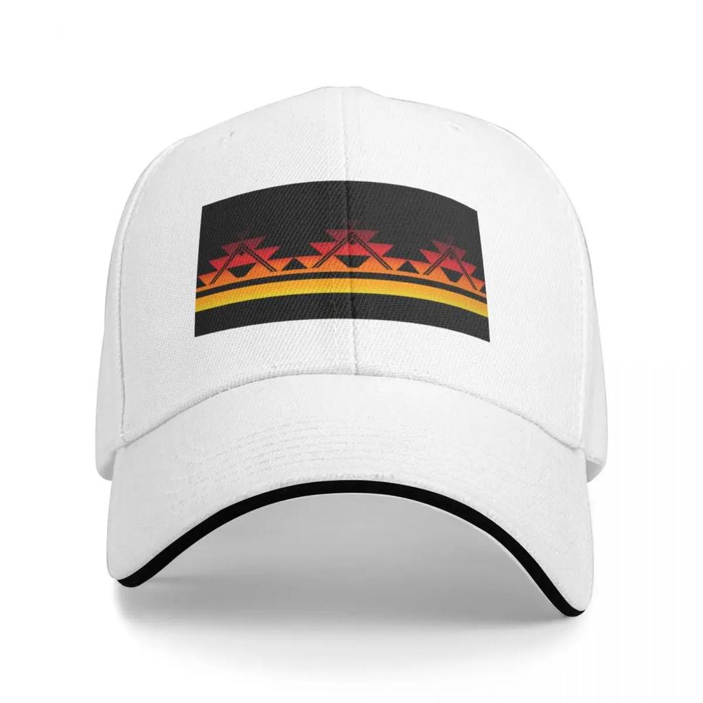 Sunset Mountain Design  Klamath Tribes Baseball Cap funny hat winter hats for men custom Hat Designer Man Womens