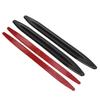 Car Accessories Corner Guard Protector, Car Bumper Protector Corner   Strips Front Rear   Gloss Black