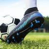 TF/FG High-Top Sports Training Football Boots Men Athletic Sports Non-Slip Cleats Sneakers Youth Kids Outdoor Grass Soccer Shoes