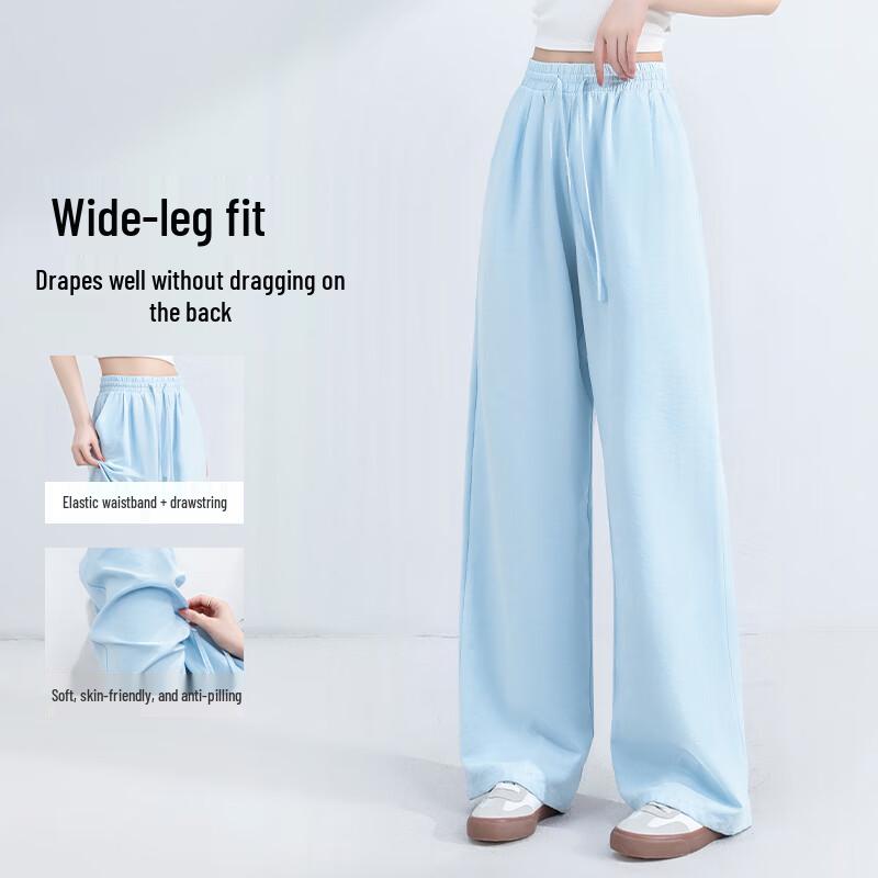 Baleno Women's Milk Floss Wide-Leg Pants