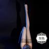Qinghe Peacock Lace Horse Oil Knee Socks Ultra-thin Oily Sexy Black Silk Invisible Stockings Women's Stockings Seduction