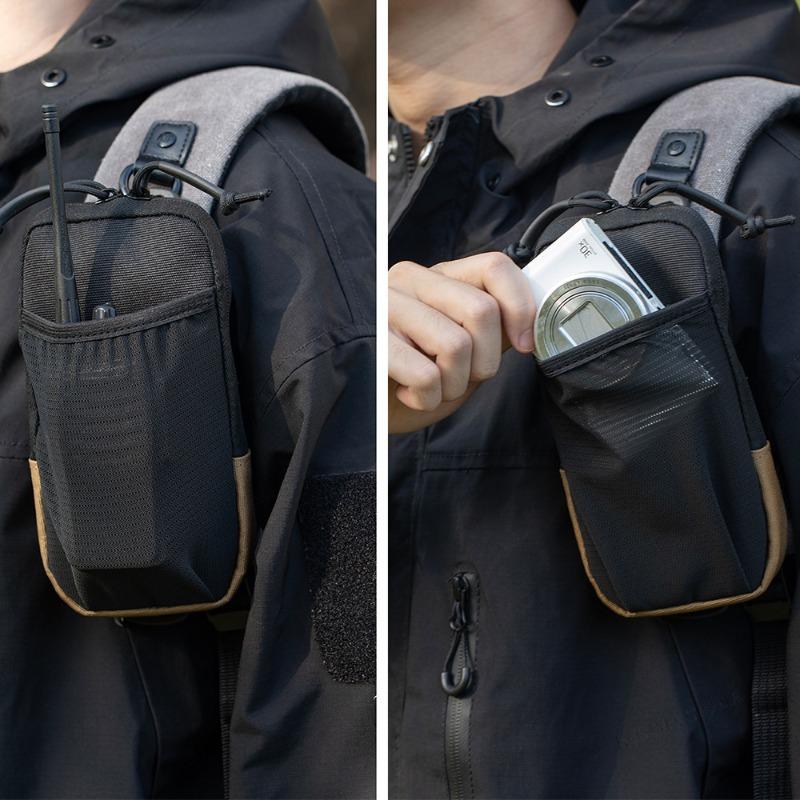 Mini Multifunctional Outdoor Sports Shoulder Bag Mountaineering Hiking Portable Waist Pack Wallet Storage Chest Crossbody