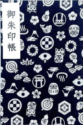 Small Large Goshuincho Stamp Accordion 12 24 Pages 24 48 Pages [Lucky Pattern] (Temple Book), Type, Columns, (single-sided) / Columns, (double-sided)