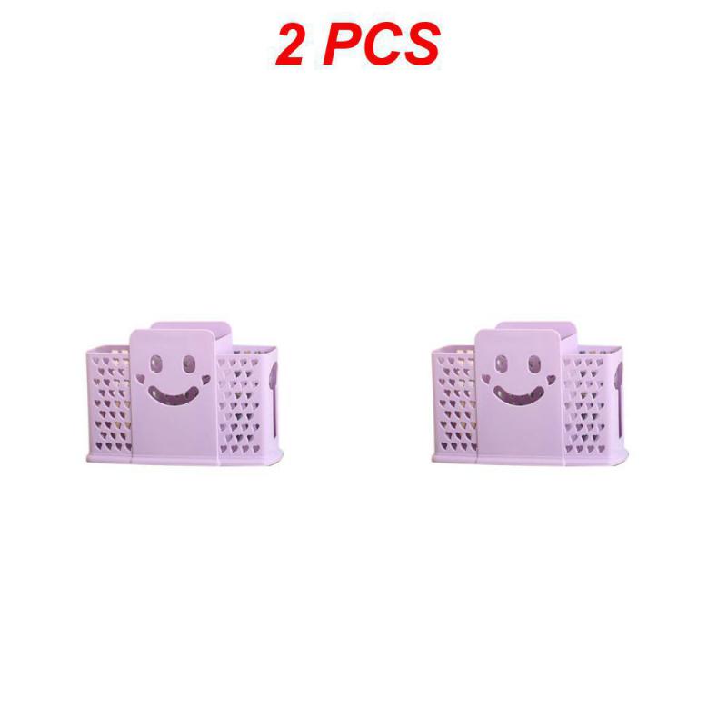 1/2/4PCS Kitchen Draining Rack Cage Cutlery Chopsticks Spoon Holder Storage Box Plastic