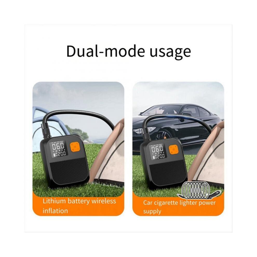 8000mAh Wireless Electric Air Pump LED Lighting Compressor Sup Inflatable for Car Surfing Paddle Board Boat