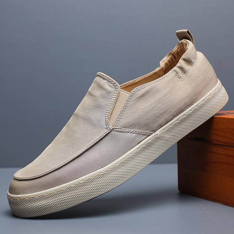 

Модная мужская повседневная обувь парусиновые дышащие лоферы мужская модная новая мужская удобная уличная обувь для ходьбы классические мужские кроссовки BD24045 38 хаки
