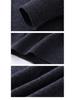 Herren Pullover 100% Reine Wolle Unifarben Jacquard Rollkragen, Hoher Kragen Basisschicht für Herbst/Winter 2025