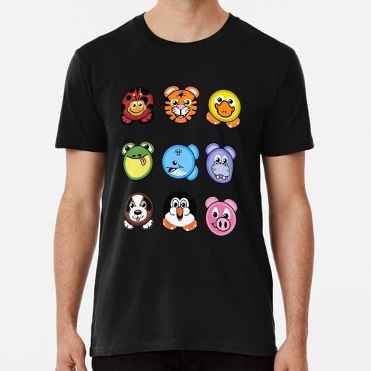2000s Nostalgia Zoopals Plates T-Shirt M