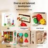 Multifunctional Bead Maze & Pegboard Educational Toy for Shape Recognition & Grip Training