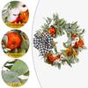Beautifully Crafted Cotton Pumpkin Wreath Perfect For Thanksgiving Decor And Autumn