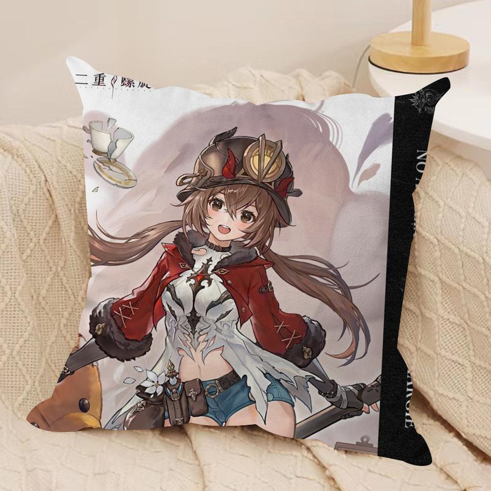 

DDuet NNight AAbyss Cushion Cover Soft Plush Throw Pillow Cushion CoverDoubleSided Printed Decorative Case for Sofa Decor 30x30cm