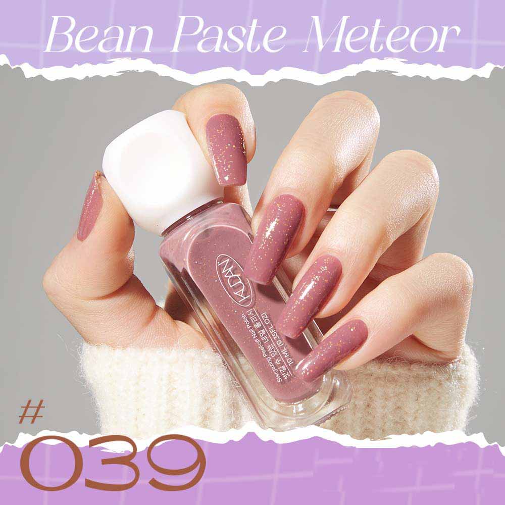 

10 мл лака для ногтей на водной основе, легко снимающийся, не требующий УФ-лампы, быстросохнущий, нетоксичный, со слабым запахом, дышащий, для ухода за ногтями