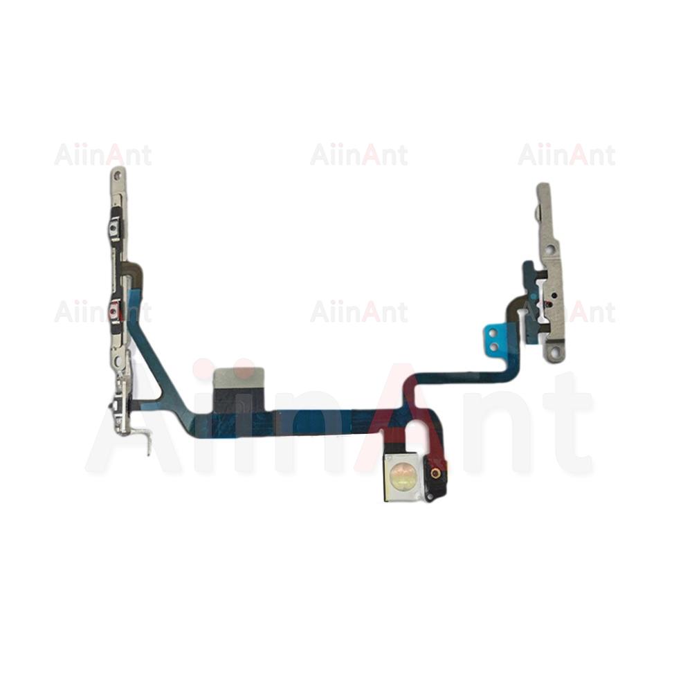 AiinAnt Power Volume Buttos Flash Light Power Flex Cable For iPhone 11 Pro X XR Xs Max SE 7 8 Plus SE 2 3 2020 2026 Phone Pars