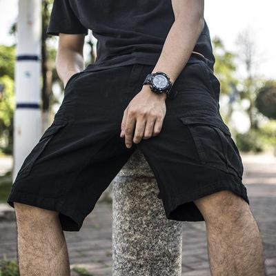 Pantaloncini Cargo da Uomo Multi-tasche Estate 2025 - Trendy Stile Giapponese, Versatili di Media Lunghezza Casual