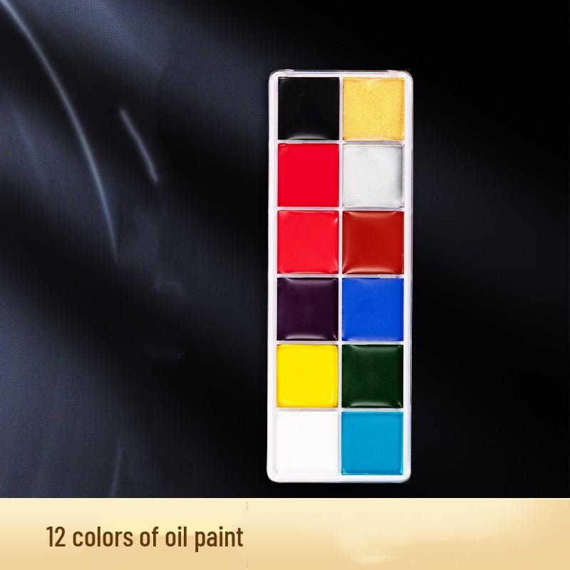 Children's Water-Soluble Face Paint Pigments for Body, Opera, and Clown Stage Makeup