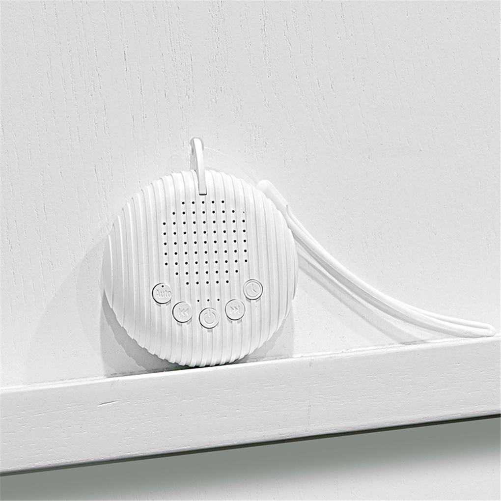 White Noise Machine Automatic Shutdown Timer Speaker Portable Pocket Bedroom Baby Room Sound Player Sleep Aids Accessories