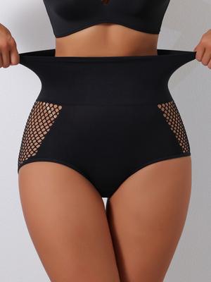 Damen Shapewear Figurformender Miederslip mit hoher Taille und figurformendem Po
