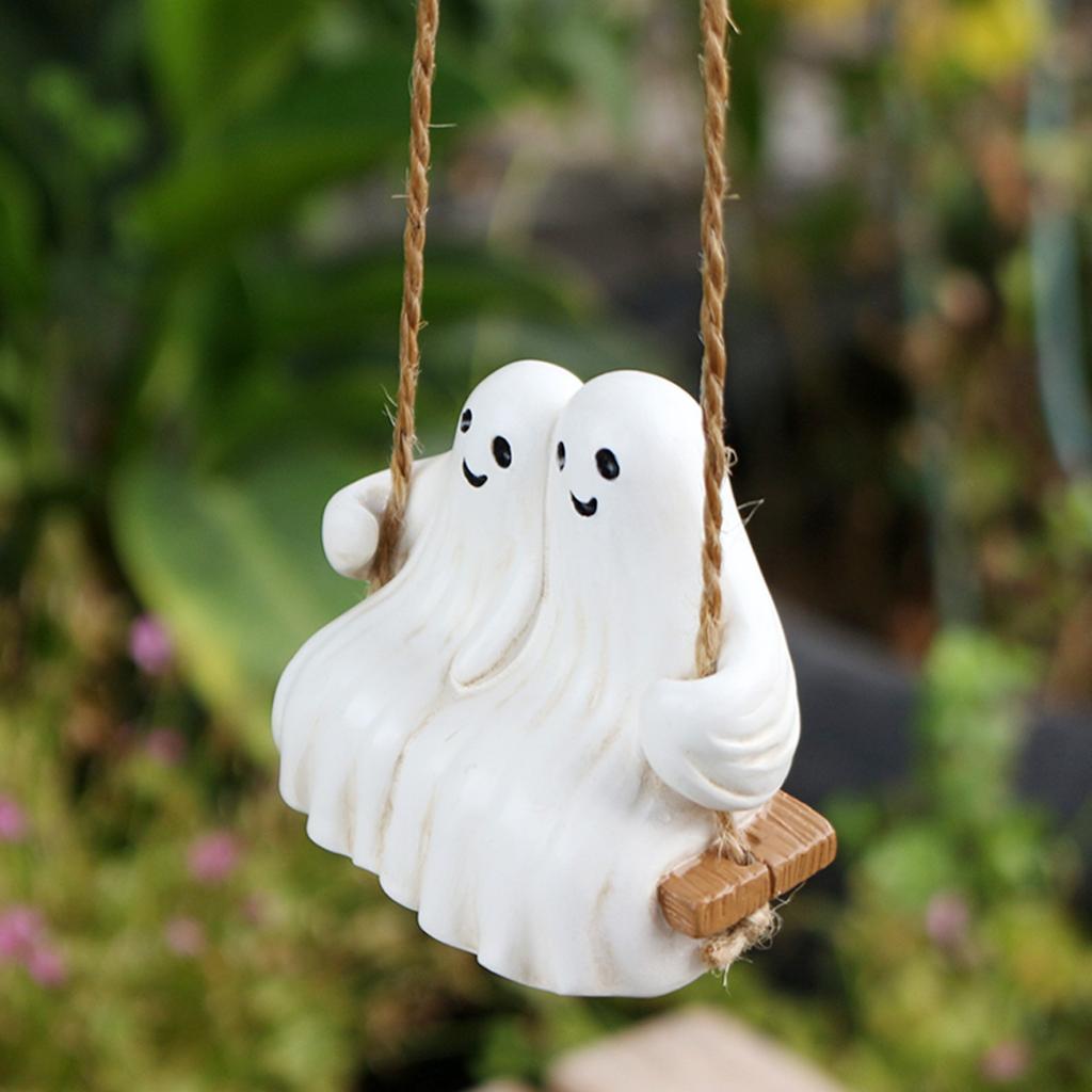 Couple Swing Outdoor Courtyard Home Halloween Atmosphere Decoration Pendant