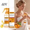 Körperbehandlungsspray 200ML Peeling mit Kojisäure Kurkuma Spray, Feuchtigkeitsspendender Fußpeeling Entferner Natürlicher Pflanzenextrakt Nebel Tote Haut,