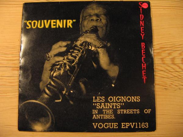 

7inch Record SIDNEY BECHET ANDR RWLIOTTY C Souvenir EPV1163 Vogue Productio 1956 UK Jazz Used