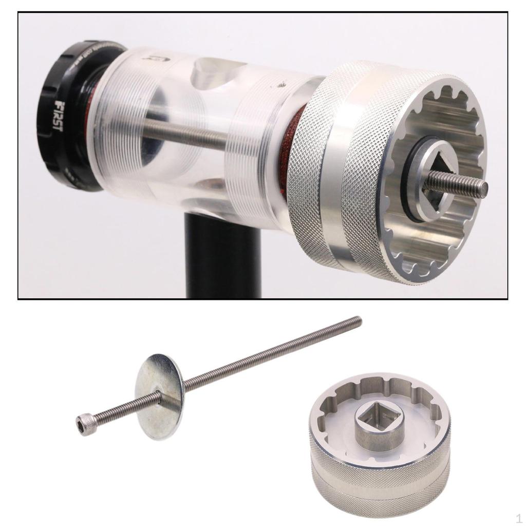 Aluminum PF30 T47 Bottom Bracket Tool 16/12-Notch Threaded BB Cup Removing Installation Tools