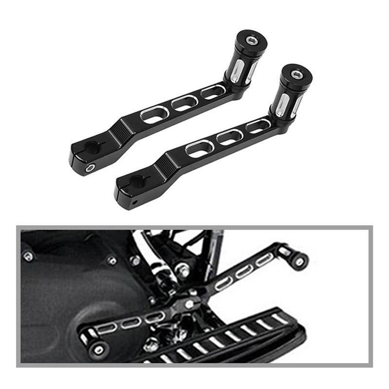 L10A Motorcycle Gear Shift Lever Footpegs Heel Toe Pedals Gear Lever Shifter For  Touring Road Glide King Softail