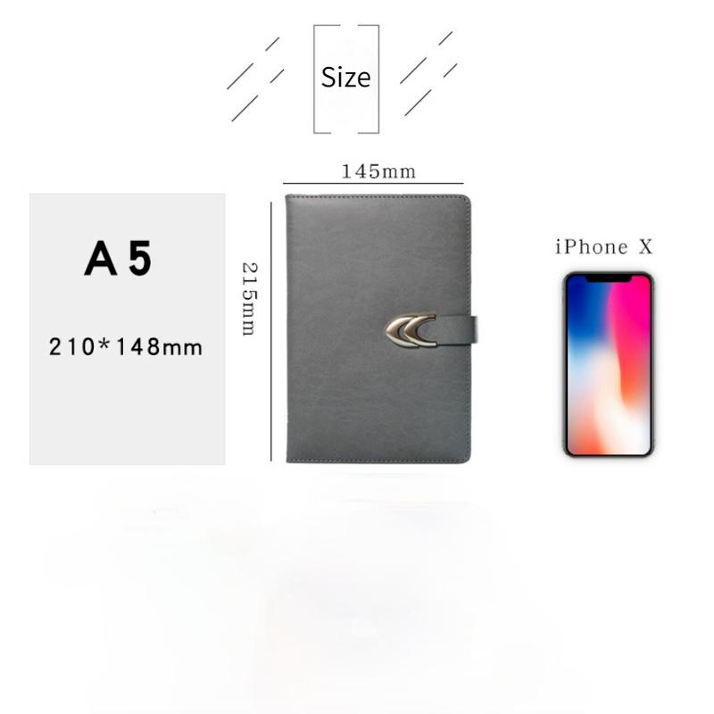 Notizbücher PU A5 Journal Notizbuch Tägliches Geschäft Büroarbeit Notizbücher Notizblock Tagebuch Schulbedarf