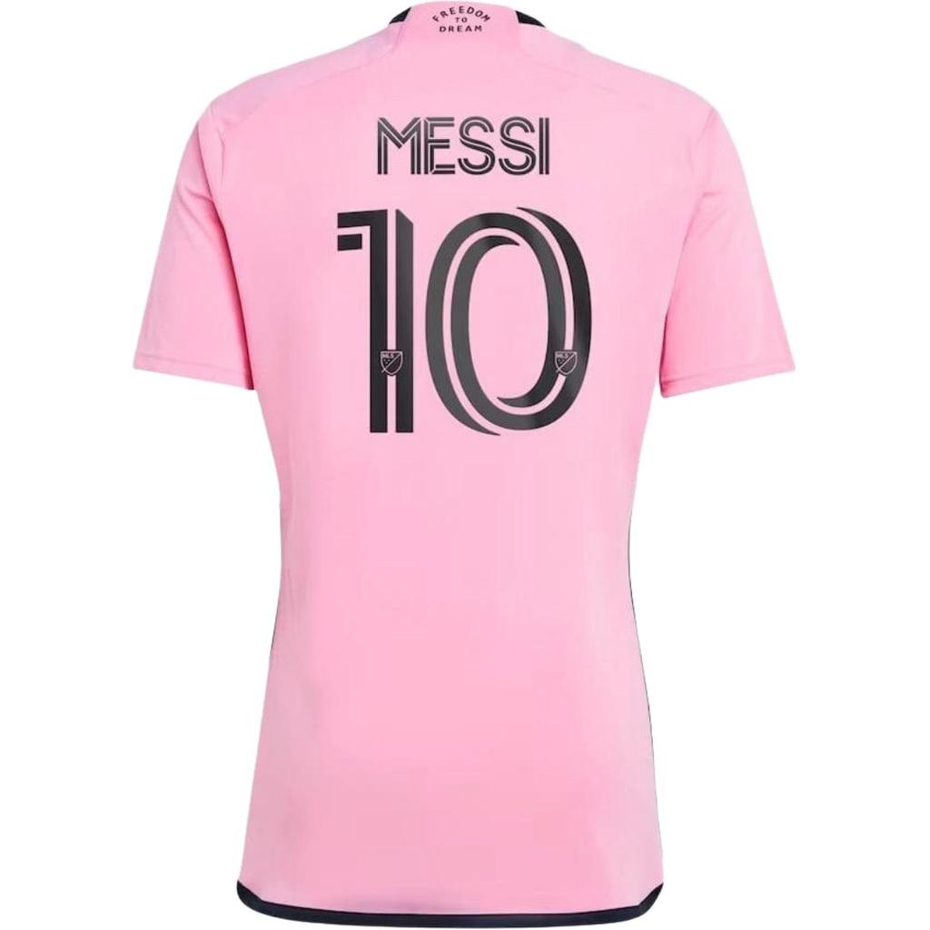 adidas Inter Miami Inter Miami Cf 24/25 Home Jersey Soccer Jersey Player Edition Men's Simple Pink IU0189