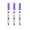 3Pcs Monument Paint Pen Sunproof Waterproof Stone Marker Pen For Writing Coloring On Tombstones Gravestone Restoration