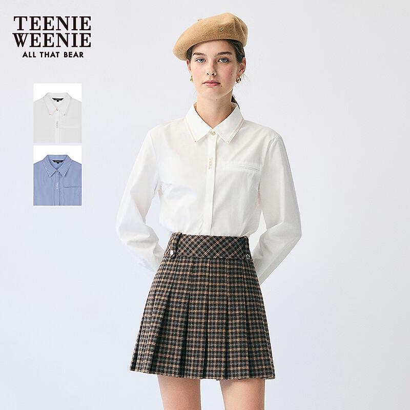 Teenie Weenie Women s Cropped Lapel Shirt S