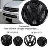 2pc For VolkswagenT5 T6 Car Hood Front Grill Emblem Tail Trunk Logo Cover Decoration For VW Transporter T5 T6 2010-2020 sportvan zd6