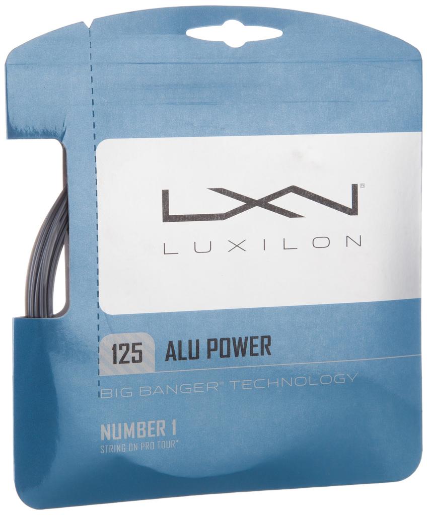 LUXILON ALU POWER 125 Tennis Enkel WRZ9951SI Streng, Streng, Sølv,