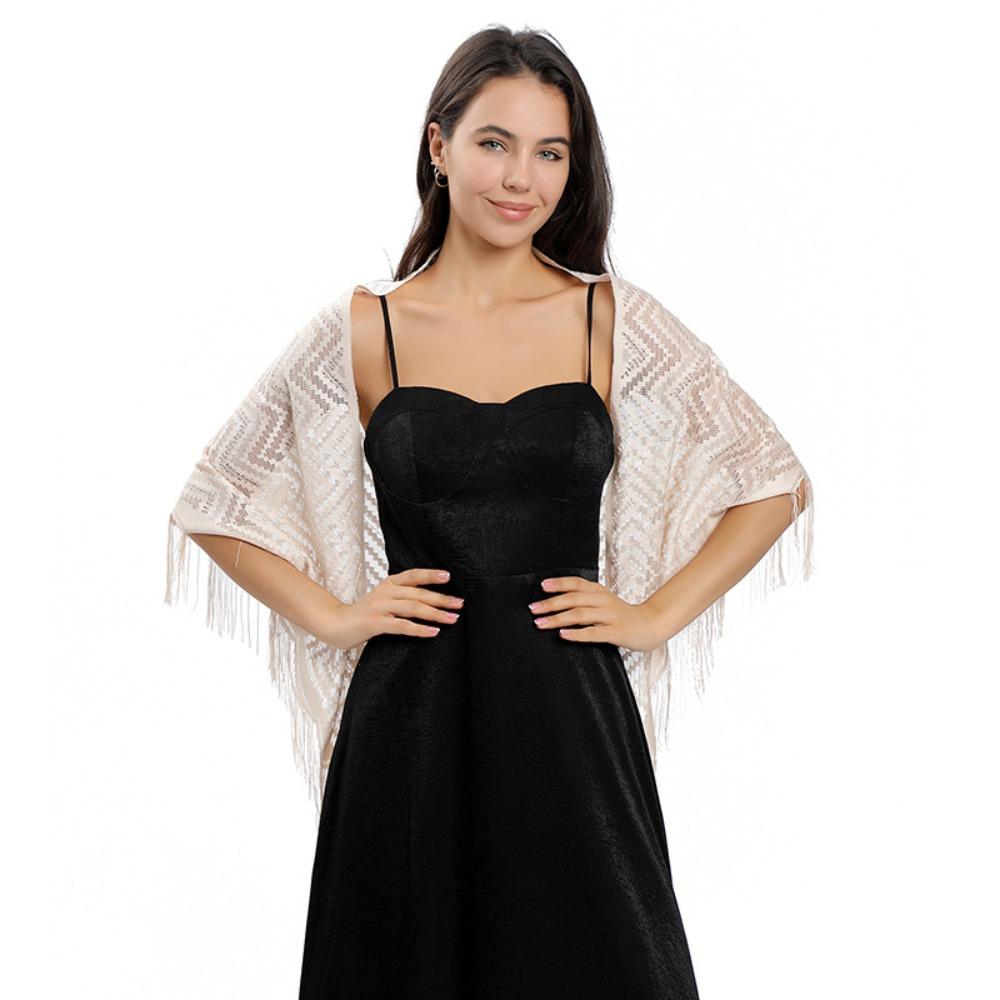 Triangle Scarf Pure Color Lady Cape  Wraps Fashion Evening Dresses Shawl