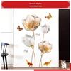 Beautiful Flower Wall Sticker For Living Room Background Decor Self-Adhesive Home Decor