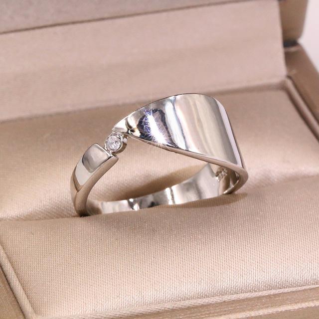 

Distinctive Design Smooth White Rings Jewelry Attractive Finger For Women Open Rings Gathering Gathering Birthday Souvenir GiftUnique Rings 10 білий