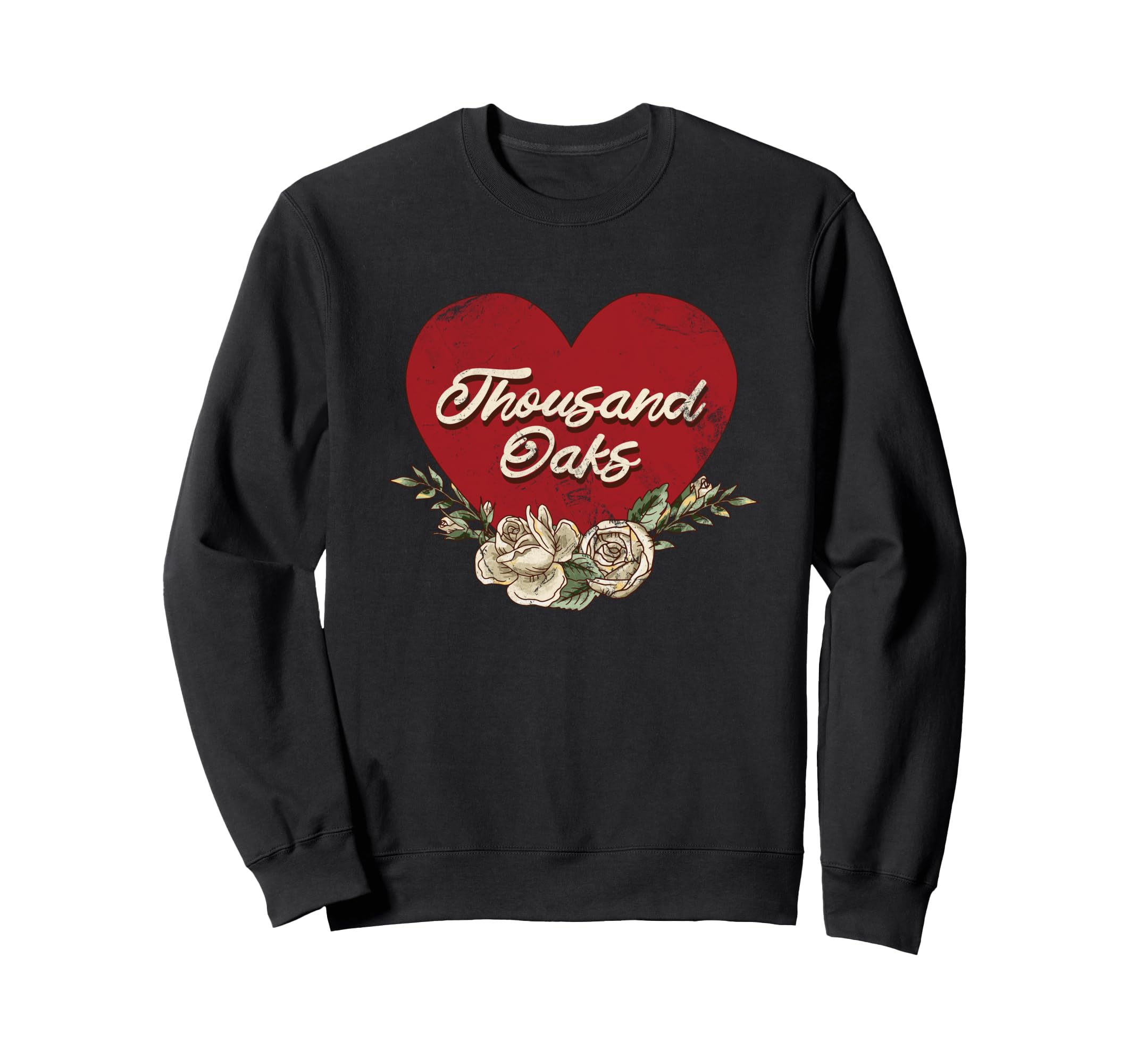 

Thousand Oaks, California City, USA Vintage Vacation Heart Sweatshirt
