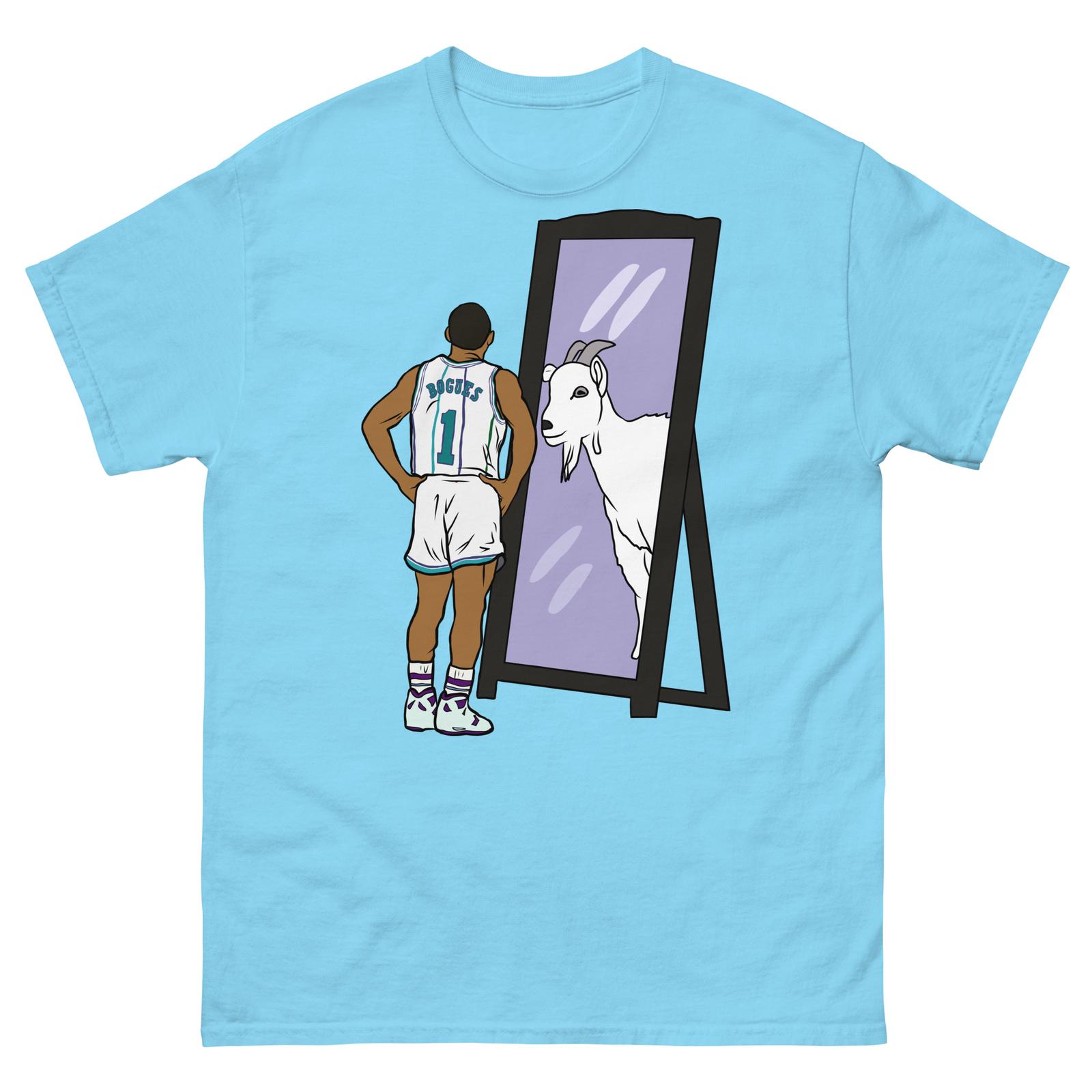Muggsy Bogues Mirror GOAT T-shirts M