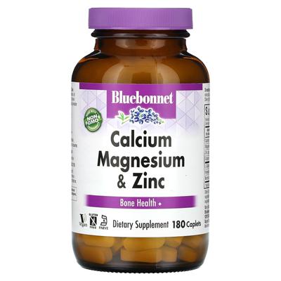 Calcium Magnesium Plus Zinc, 180 Tablets