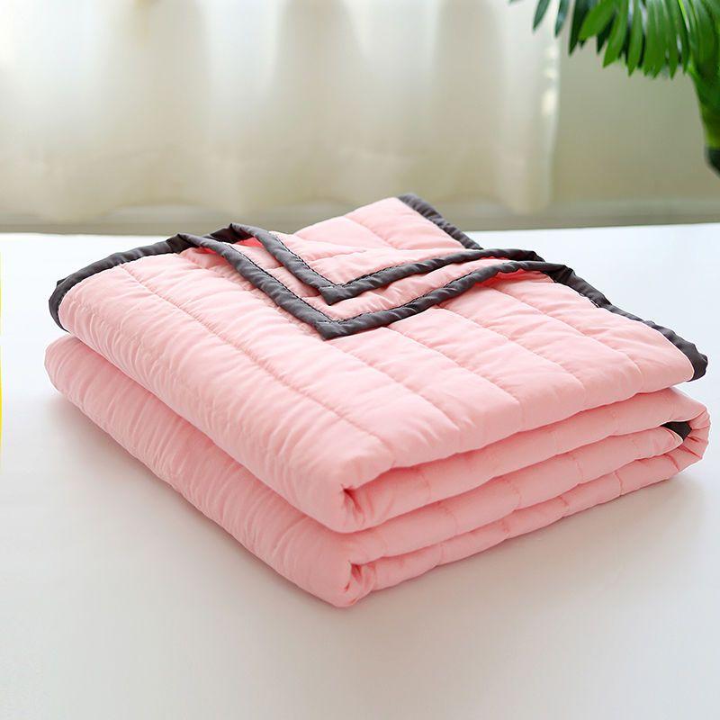 Cooling Blankets Smooth Air Condition Comforter Lightweight Summer Quilt with Double Side Cold Cooling Fabric