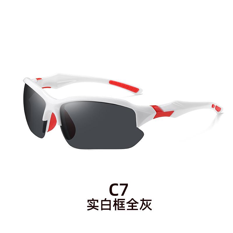 

New Sports Wrap Around Sunglasses For Women Men Large One Piece Sun Shades For Cycling Fishing Skiing Fashion Sun Glasses Uv400