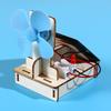 DIY Solar-Powered Electric Fan Kit for Primary School Students