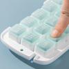 2/1 Tier Ice Cube Tray PET Ice Cube Mold With Lid DIY Ice Cube Maker Summer Relieve Hot Ice Cubes Storage Box Fruit Jello Mold