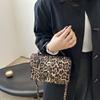 Eyecatching Leopard Retro Print Crossbody Bag For Women With Comfortable Single Strap And Stylish Design Perfect For Daily Use