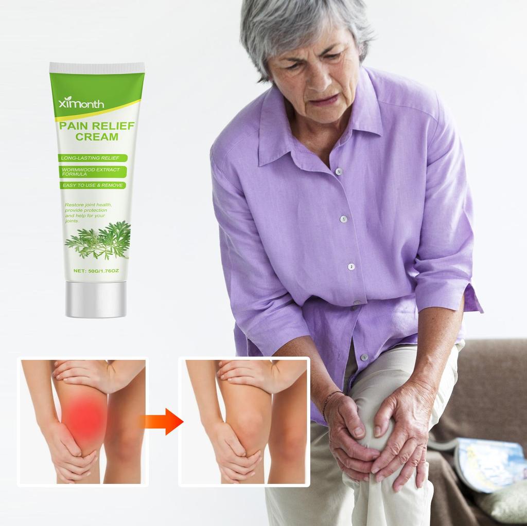 50g Wormwood Tendon Pain Relief Cream Relieve Hand and Foot Joints Lumbar Cervical Knee Tendon Pain Cream