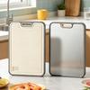 Dual-Sided Antibacterial Titanium Chopping Board - Thick, Non-Slip Design for Kitchen Use