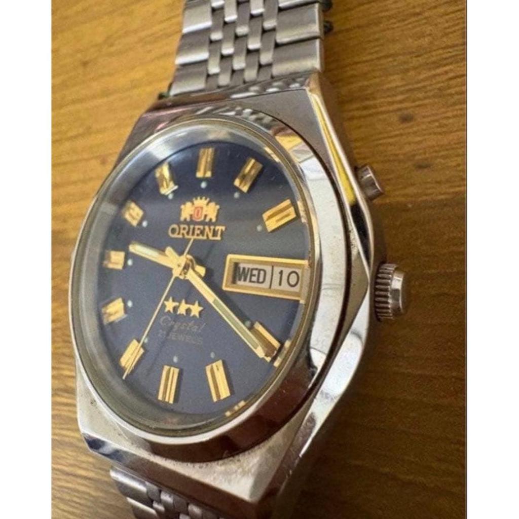 Used ORIENT Automatic Watch Black Dial