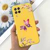For Samsung Galaxy M22 M32 Case SM-M225F SM-M325F Cover Cute Cat Flower Soft Slim Bumper For Samsung M32 4G M 32 M 22 F22 Fundas