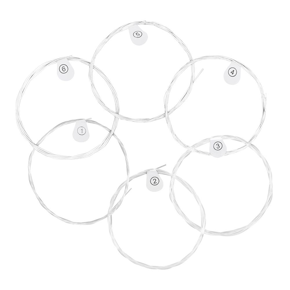 C311 Guitar Strings Instrument Replacement Nylon Core Silver Plated Copper Alloy Wound Strings Set Classical?Guitar Strings